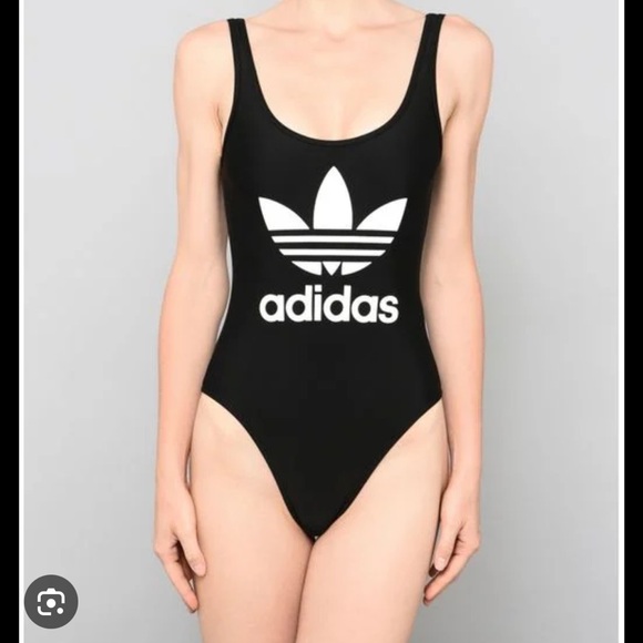 Adidas Trefoil Onepiece Suimsuit - Picture 1 of 4